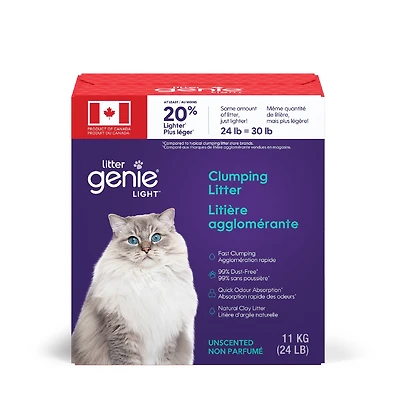 Litter Genie Light Clumping Litter - 11 kg
