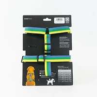 One Paw , Ensemble Harnais et Laisse pour Chien Lot de 3 avec Porte-Sacs à Excréments, Tailles Multiples, Bleu, Chiens