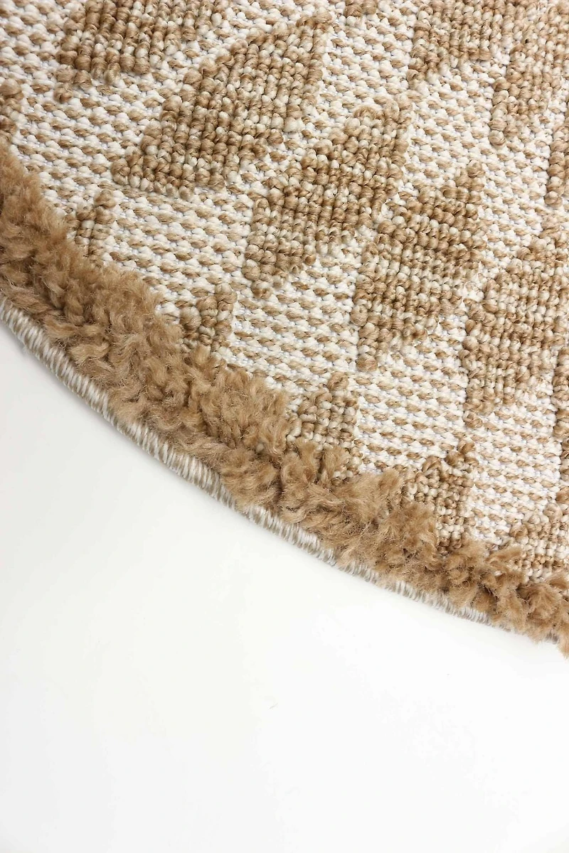 ECARPET Jute Style Area Rug for Bedroom, Living Room, Dining Room Manon Collection