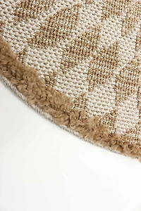 ECARPET Jute Style Area Rug for Bedroom, Living Room, Dining Room Manon Collection