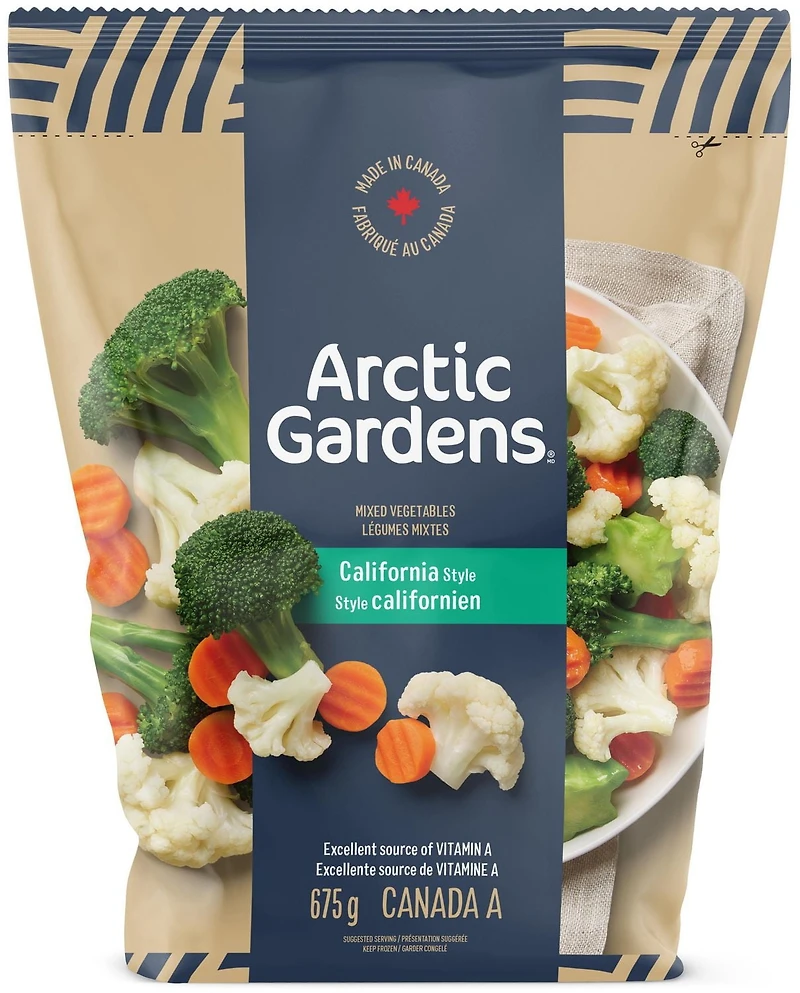Arctic Gardens California Style Mix, Mixed vegetables California Style - 675g
