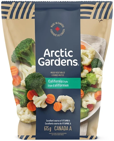 Arctic Gardens California Style Mix, Mixed vegetables California Style - 675g