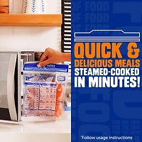 Ziploc® Zip n' Steam Food Steamer Bags, 10 Bags