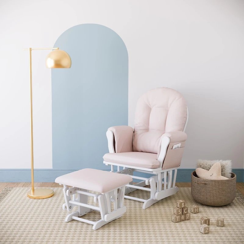 Chaise et repose-pieds Storkcraft Hoop