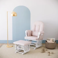 Chaise et repose-pieds Storkcraft Hoop