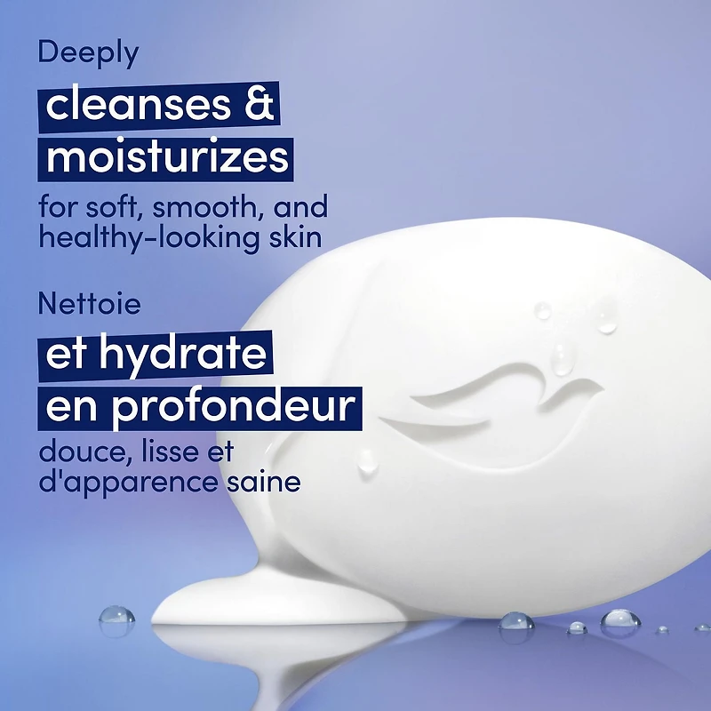 Dove Beauty Bar 1/4 Moisturizing Cream Original, 106 g (12 bars)