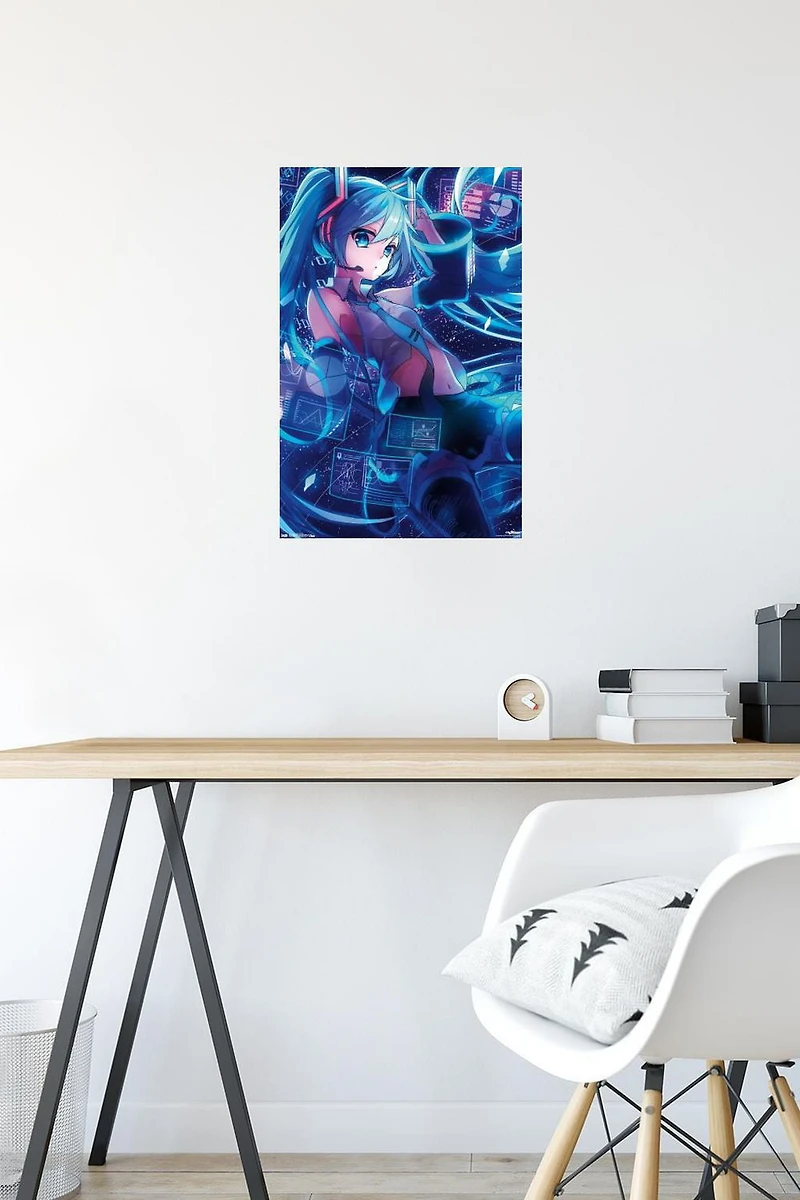 Hatsune Miku - Screens Wall Poster