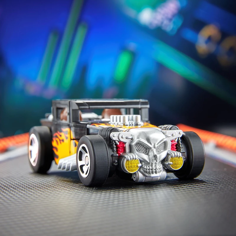 Transformers Collaborative Hot Wheels® x Transformers, figurine convertible Bone Shaker