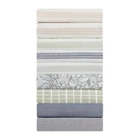 Ensemble de housse de couette 2 pièces Batiste grise HOMETRENDS, 1 place