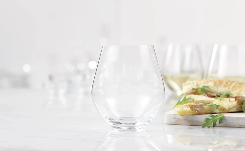 Verres à vin rouge ou blanc sans pied Quartz Trudeau 503 ml, Ens. de 4