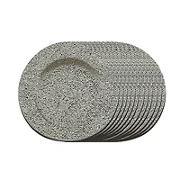Charger Plate (Glitter) (Champagne) (13") - Set of 12