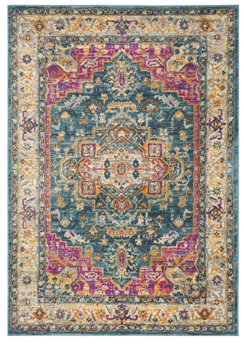 SAFAVIEH Madison Nikeisha Floral Area Rug