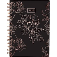 2026 Cambridge® Rose Gold Peony Small Weekly Planner