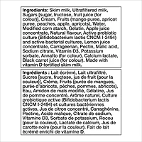 Activia Probiotic Yogurt, Yellow Apple/Apricot/Mango/Peach, 12x100g