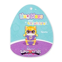 SuperKitties 10-Inch Sparks Squishmallows HugMees