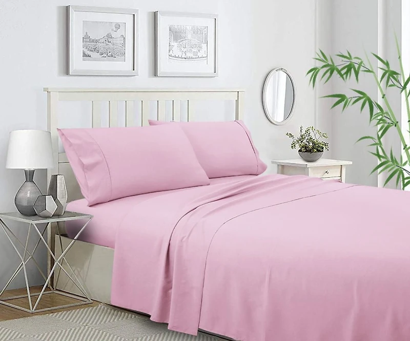 Polyester Bamboo Blend Sheet Set