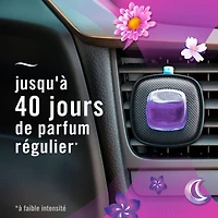 Febreze Car Air Freshener, Odor-Fighting Automotive Vent Clip, Gain Moonlight Breeze Scent, 2ct
