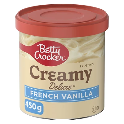 Glaçage Crémeux Deluxe Betty Crocker, Vanille Française, Sans Gluten