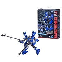 Transformers Toys Studio Series 75 Deluxe Class Transformers: Revenge of the Fallen Jolt Action Figure - Ages 8 and Up, 4.5-inch