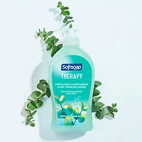 Softsoap Therapy Eucalyptus and Sea Salt Scent Exfoliating Hand Soap, 332 ml