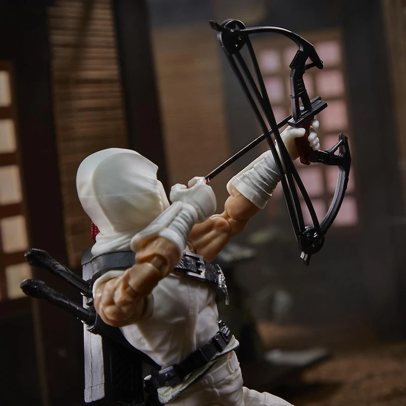 G.I. Joe Classified Series Series Storm Shadow Action Figure 35 Collectible Toy, Multiple Accessories Custom Package Art