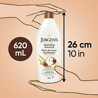 Jergens Hydrating Coconut Moisturizer & Body Lotion for Dry Skin