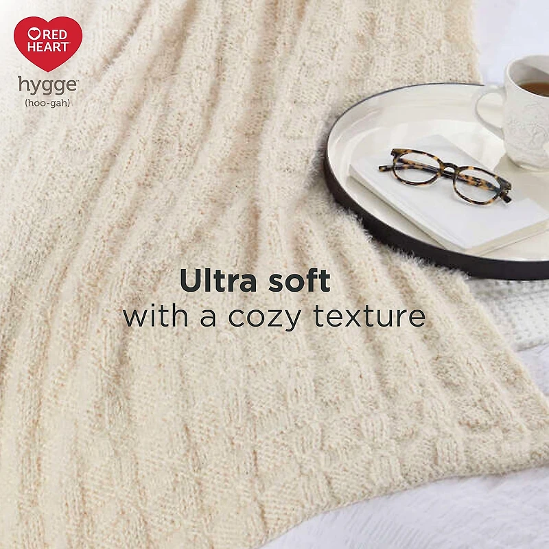 Red Heart® Hygge™ Yarn, Acrylic-Nylon #5 Bulky, 5oz/141g, 132 Yards