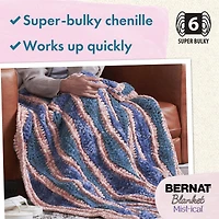 Bernat® Blanket Mist-ical™ #6 Super Bulky Polyester fil, 10.5oz/300g 220 Yards