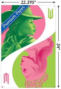 Wicked - Reflection Wall Poster with Push Pins