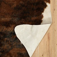 Faux Cowhide Rug, Ex Brindle