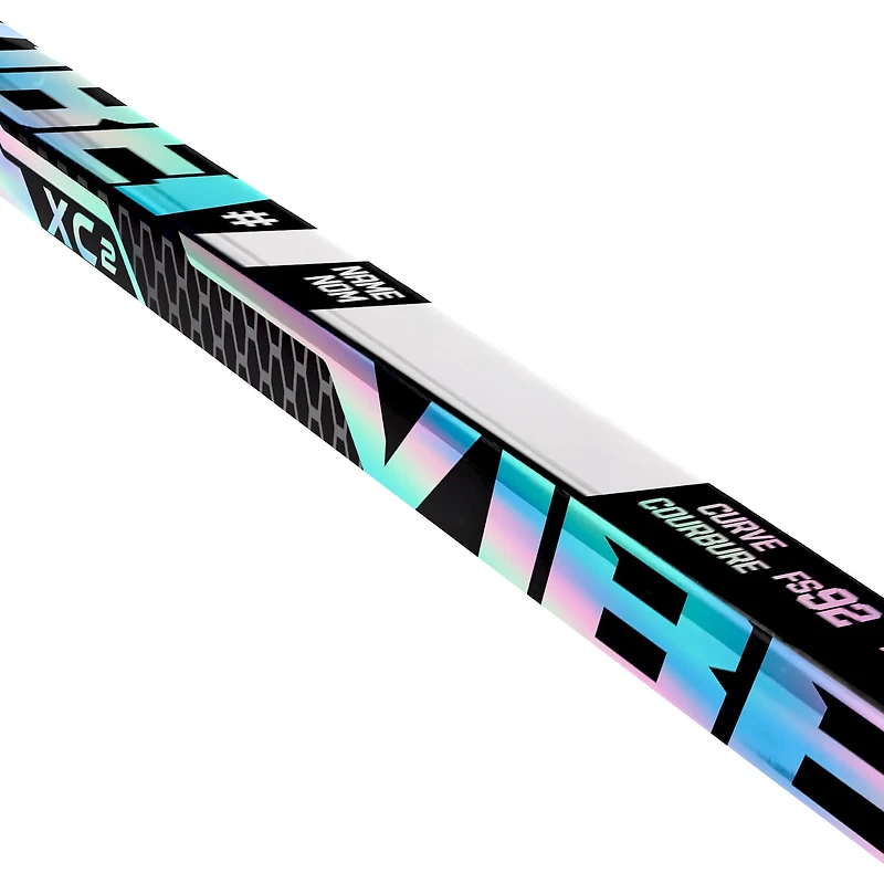 Bâton de hockey sur glace composite VIBE Prism XC2 – Junior 57 po
