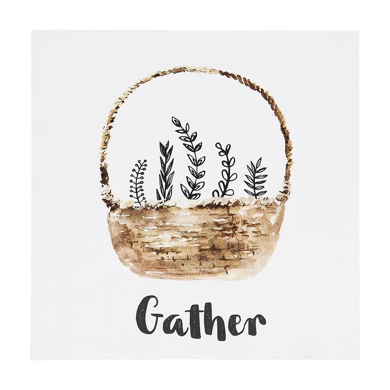 Dessus de boîte artistique « Gather »
