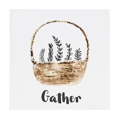 Dessus de boîte artistique « Gather »