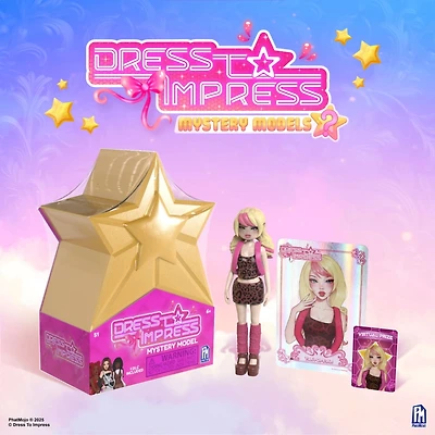 Dress To Impress Series 1 Mystery Doll with Exclusive DLC Code