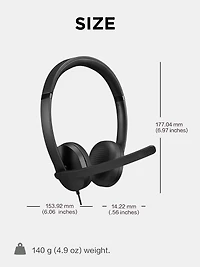 Lenovo USB-A Wired Stereo Headset Gen 2