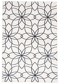 ECARPET Washable Floral Area Rug & Runner for Bedroom, Living Room, Kids Hallway