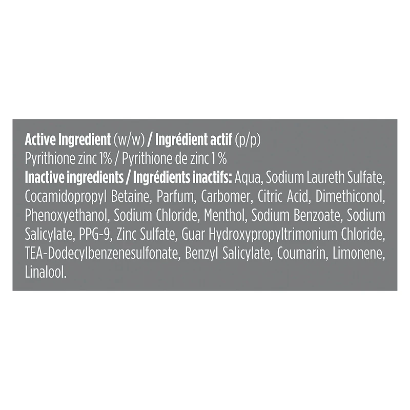 Dove Men+Care Shampooing Antipelliculaire 2-en-1 avec Pyrithione de Zinc, 828 ml
