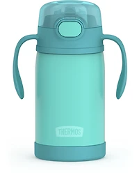 Thermos Biberon à Paille en Acier Inoxydable Isolé sous Vide 10 Oz, Verte