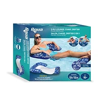 Chaise longue de piscine 3 en 1 Aqua Leisure