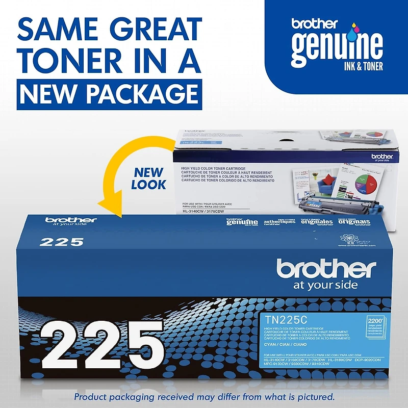 Brother TN225C Toner Cartridge