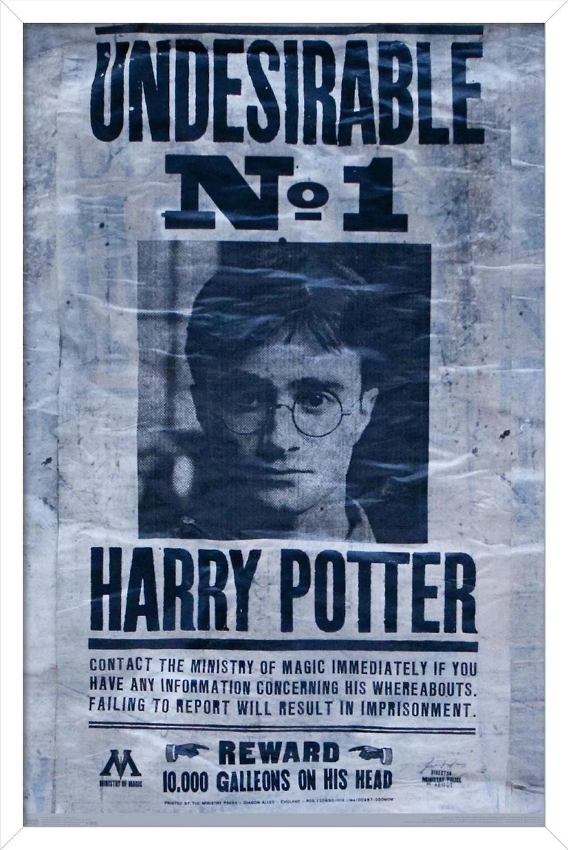 The Wizarding World: Harry Potter - Undesirable Wall Poster