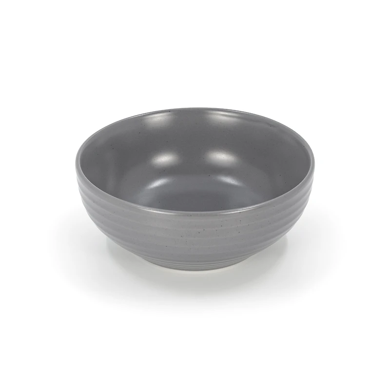 HOMETRENDS Evelyn 12pc Dinnerware Set Grey