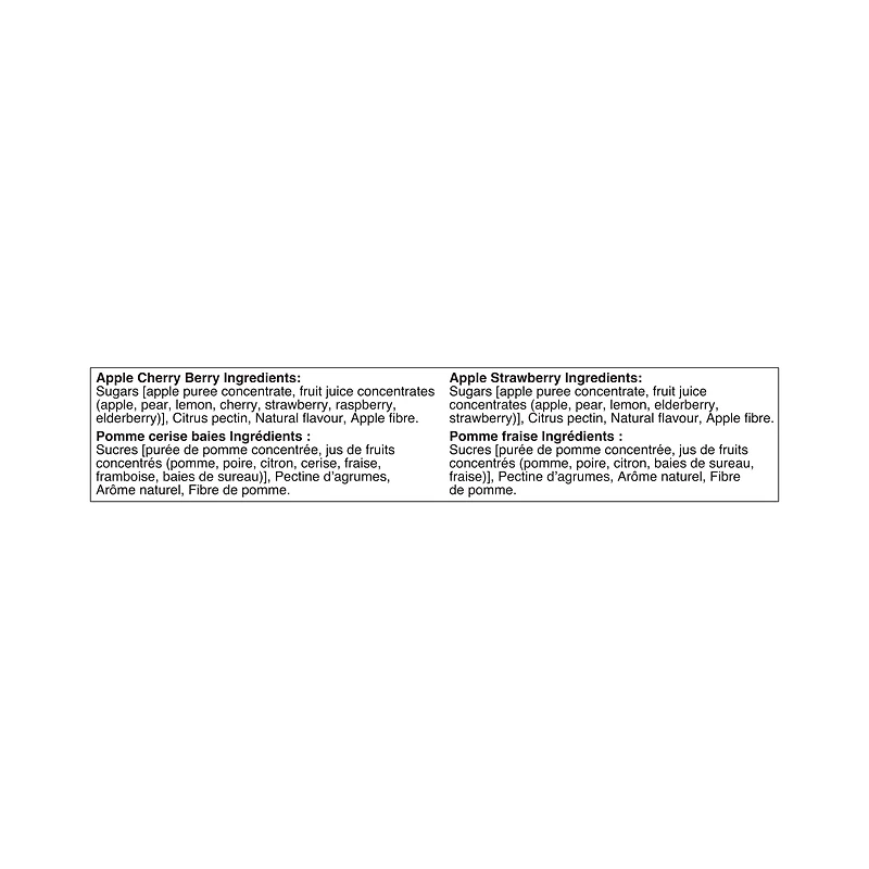 SunRype Fruitsource 100% Fruit Bar Pack