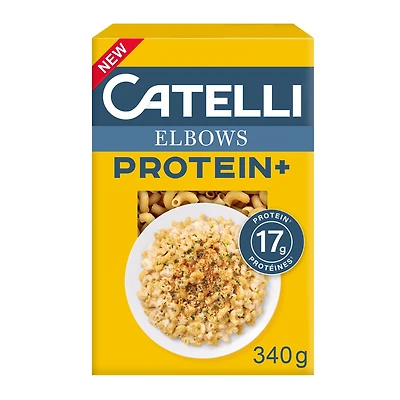 Catelli® Protein+™ Elbows Pasta, High in Protein, 340 g