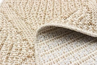 ECARPET Jute Style Area Rug for Bedroom, Living Room