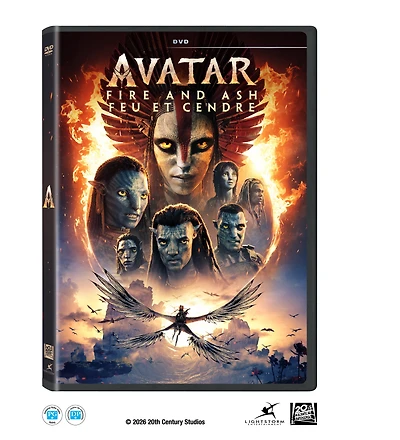 Avatar: Fire And Ash (2026) (DVD) , Action & Adventure , 20th Century Studios