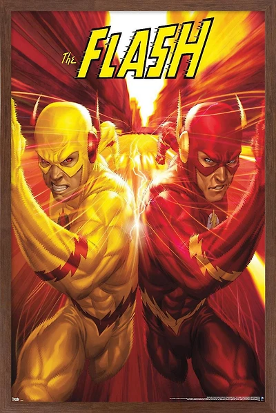 DC Comics - The Flash and The Reverse Flash - Race Wall Poster