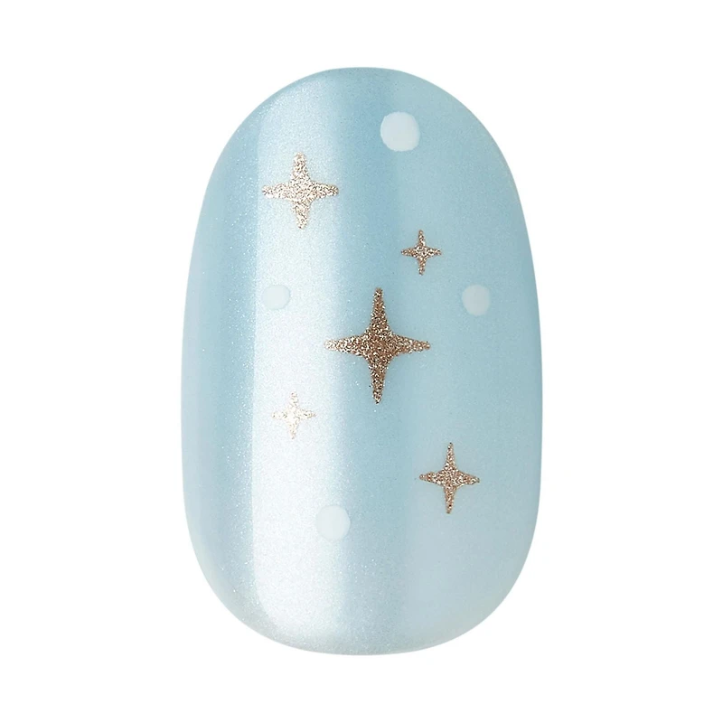 imPRESS Holiday Ongles Autocollants - Longueur Courte - Forme Ballerine