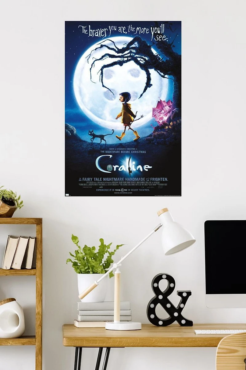 Coraline - Braver One Sheet Wall Poster, 22.375" x 34"