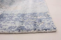 ECARPETGALLERY 5'3" x 7'7" Contemporary Galleria Hand Loomed Area Rug for Living Room, Dining Room and Bedroom in Blue